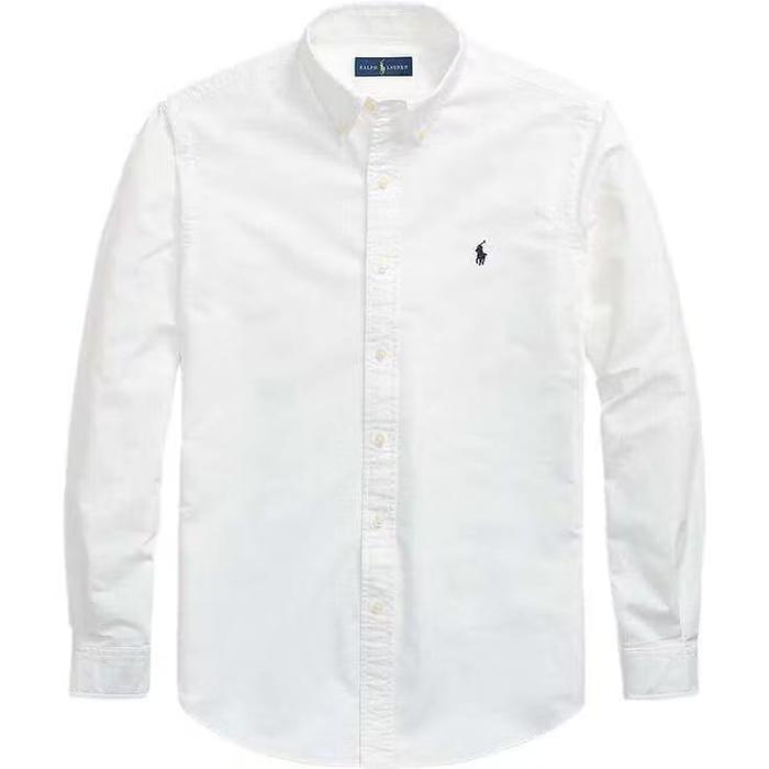 Gambar ralph lauren polo kemeja panjang casual formal katun premium pria  dewasa original - Putih, S dari P R L SHOP undefined Tokopedia