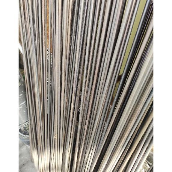 Gambar padox bahan shaft speargun polos 7,5mm 150cm harga satuan /pc Shaft Spearfishing polos stainless 17-4ph no flopper no sirip tembak ikan dari fishing-1 undefined Tokopedia