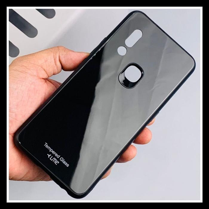Jual Vivo V15 Ume Glass Case Color Black Original Hard Case Casing
