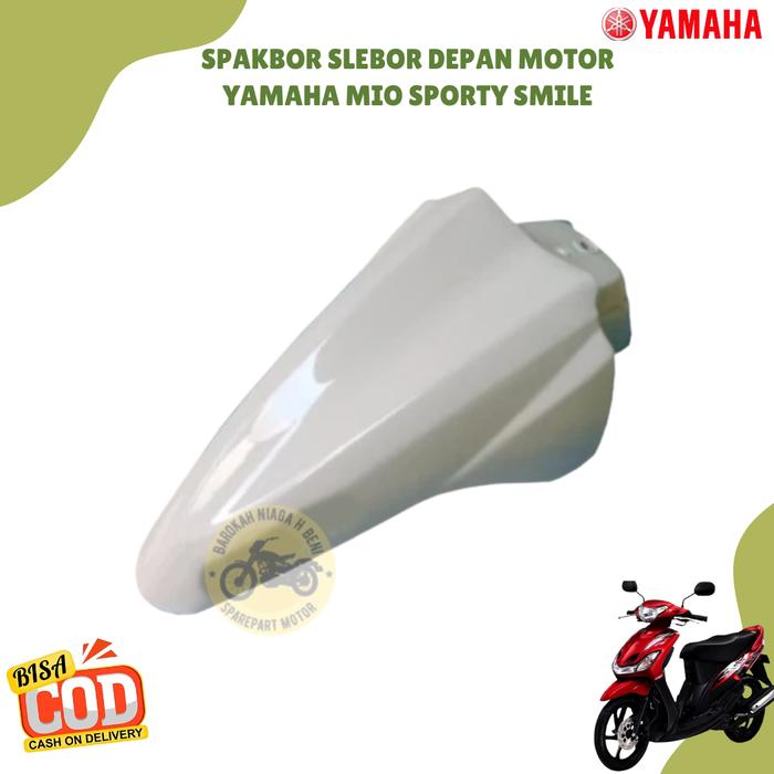 Gambar Spakbor Slebor Depan Motor Yamaha Mio Sporty Smile Warna Merah Biru Putih Hitam Hijau - Putih dari Toko ayam pak beni undefined Tokopedia