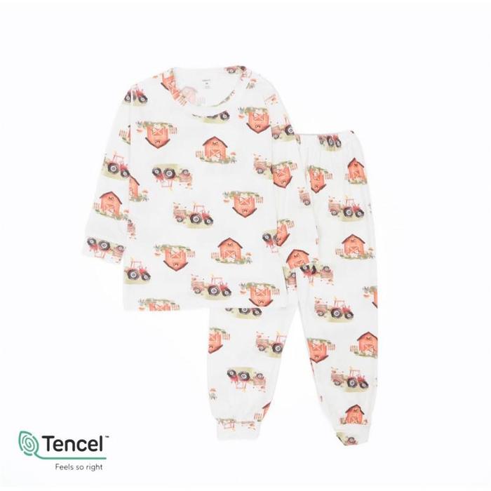 Gambar Pajamas Set - Tencel Long Set Farm House - BW, M dari JINK 88 STORE undefined Tokopedia
