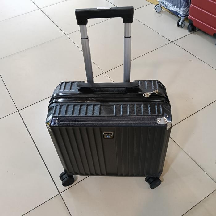 Gambar KOPER CABIN PILOT 18 INCI TRAVELING BAG - Hitam dari BAGTOBAG99 undefined Tokopedia
