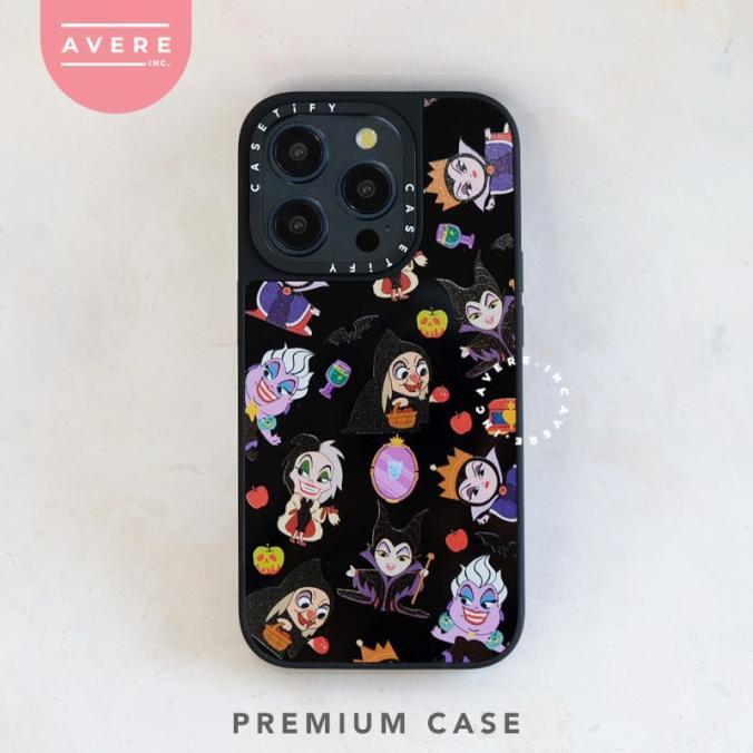 Gambar Premium Caseti-Fy Princess Edition Case Iphone 15 14 13 12 11 Pro Max | Baru - VILLAINS BLACK, 14 PROMAX dari Rsdnt Gadget undefined Tokopedia
