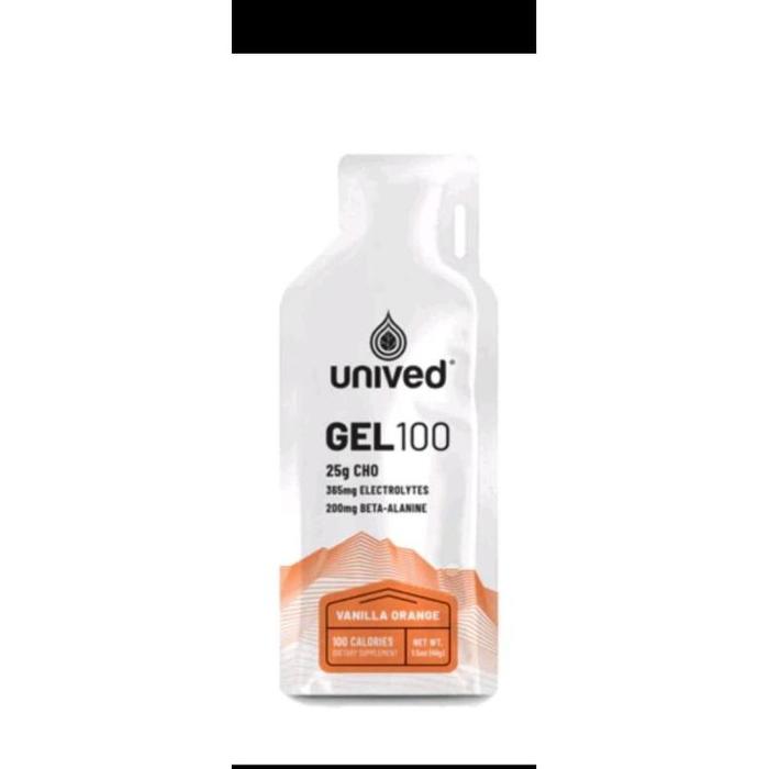 Gambar READY STOCK UNIVED Gel penambah energy olahraga - Vanila orange dari Selma Markett undefined Tokopedia