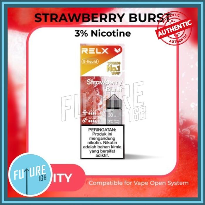 Gambar RELX Cartridge Pro 2 Ceramic Compatible Relx Infinity, Essential & Pro - STROBERY BURST dari Future168 undefined Tokopedia