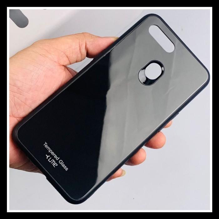 Gambar Realme 2 Pro / Realme U1 Ume Glass Case Color Black Original Hard Case Casing Tempered Cover Soft Silicone - HITAM., REALME U1. dari Original Shop Nillkin undefined Tokopedia