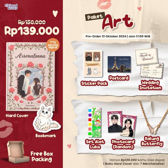 Gambar PRE ORDER - Buku Novel - Arsenalanna - Bilasalmon - Cloudbook Publishing - Bumifiksi - ART dari Bumi Fiksi Makassar undefined Tokopedia