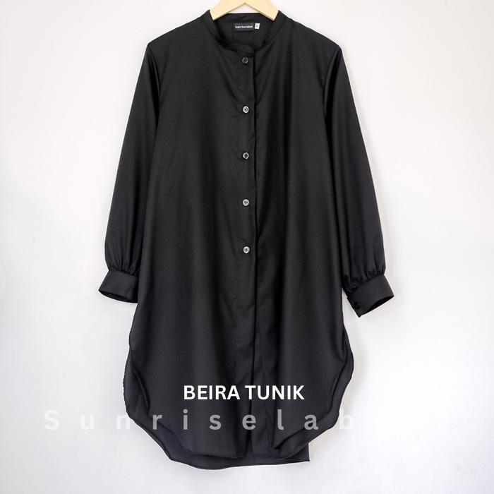 Gambar BEIRA TUNIK KATUN TOYOBO SUNRISELABEL - BLACK, S dari Sunriselabelpusat undefined Tokopedia