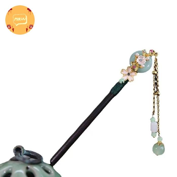 Gambar Tusuk konde china cina imlek sangjit chinese new year CNY bunga premium high quality import - G dari Miruushop undefined Tokopedia