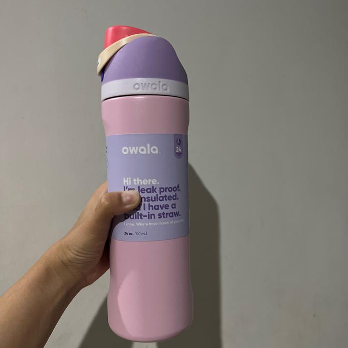 Gambar Owala freesip 24ounce 24oz insulated stainless - Blossom dari Summertoyss undefined Tokopedia