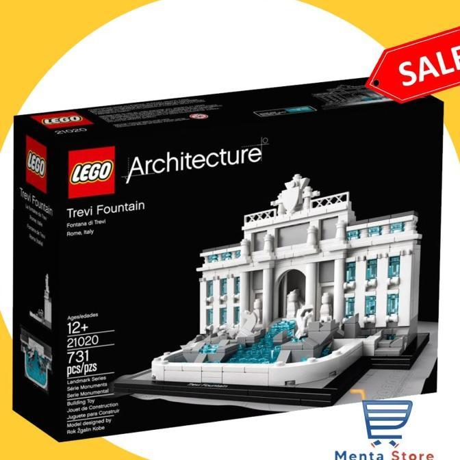 Gambar NEW LEGO ARCHITECTURE # 21020 TREVI FOUNTAIN BANGUNAN ARSITEK ICONIC RARE MURAH dari endah_store8 undefined Tokopedia