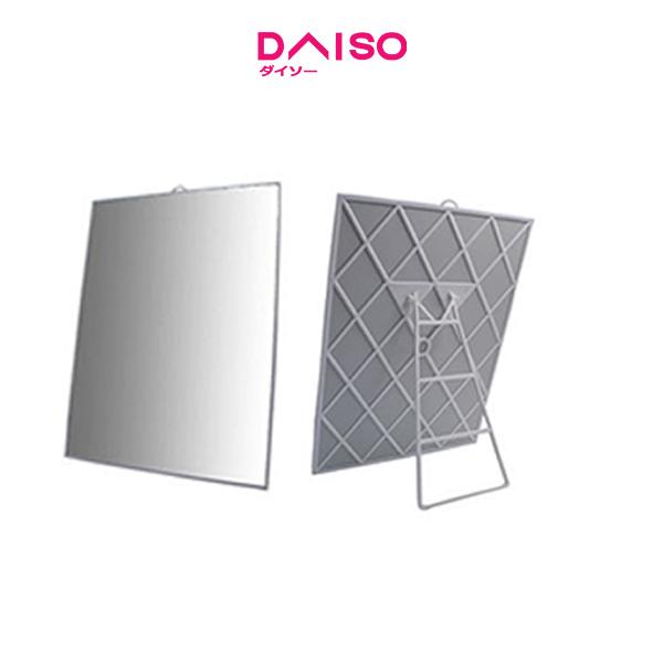 Gambar Daiso Hanging and Standing Mirror -Big- - Putih dari Daiso Japan Official Store undefined Tokopedia