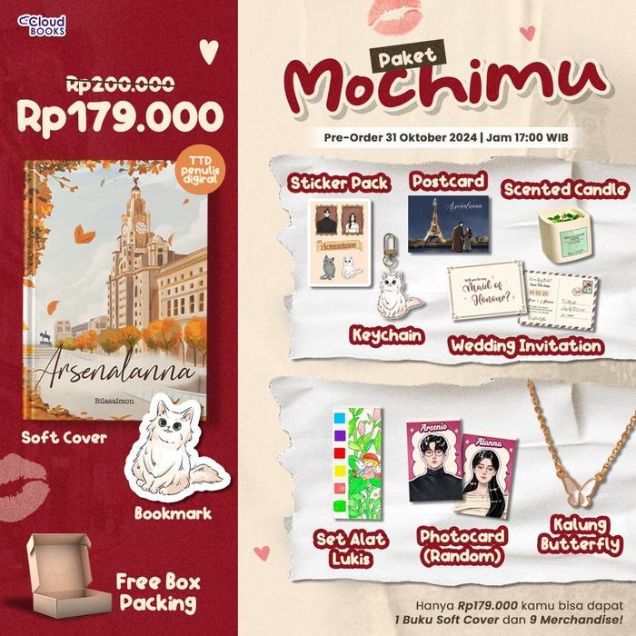 Gambar PRE ORDER - Buku Novel - Arsenalanna - Bilasalmon - Cloudbook Publishing - Bumifiksi - MOCHIMU dari Bumi Fiksi Makassar undefined Tokopedia