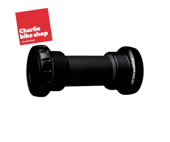 Gambar Bottom Bracket BB Ceramic Speed ITA for SHIMANO - Ceramic Bearing - Black, NON COATED dari Charlie Bike Shop undefined Tokopedia