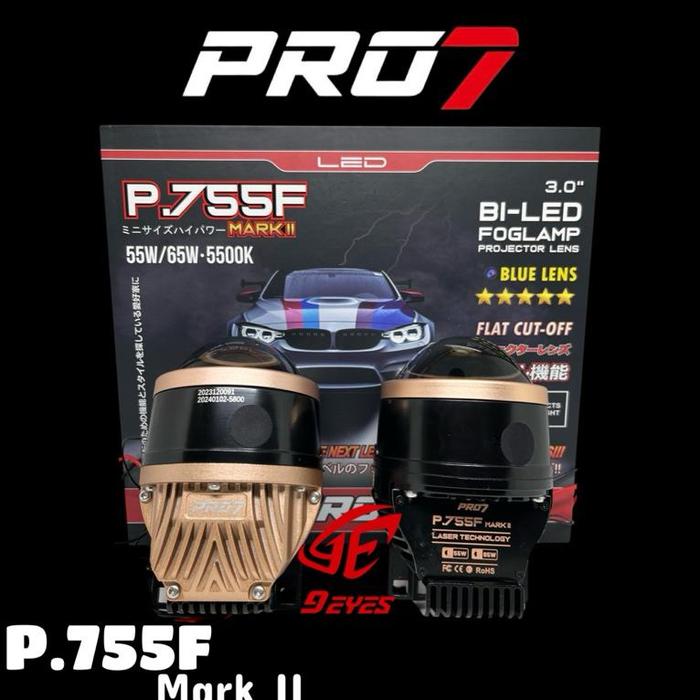 Gambar PRO7 P755F Mark II Semi Laser LED Foglamp Projector Lens bg79 - P.755F Toyota dari DR Fero undefined Tokopedia