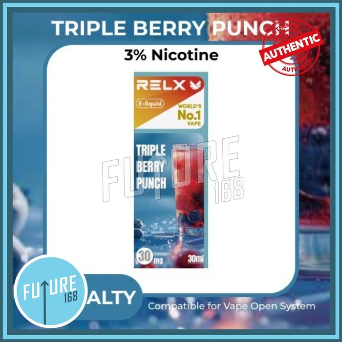 Gambar RELX Cartridge Pro 2 Ceramic Compatible Relx Infinity, Essential & Pro - TRIPLE BERRY dari Future168 undefined Tokopedia