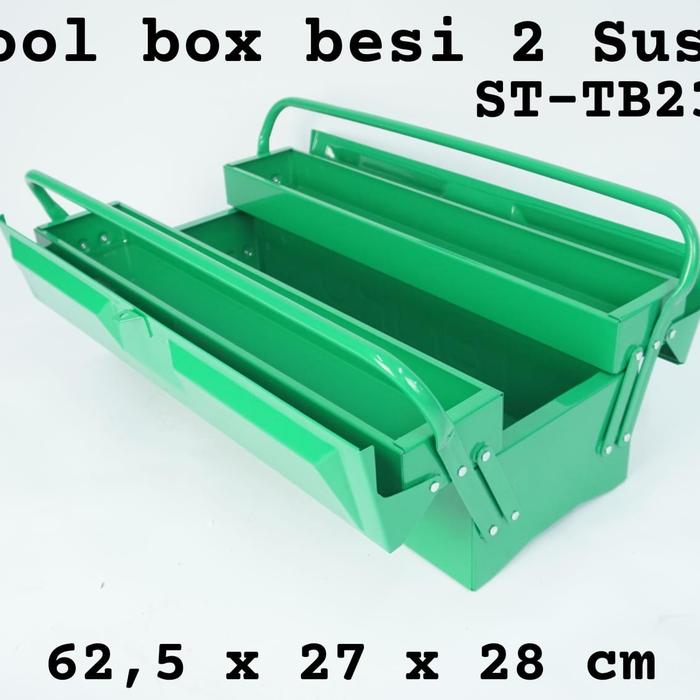 Gambar TEKIRO TOOL BOX BESI SUSUN - 2 SUSUN dari TOOL BOSS undefined Tokopedia