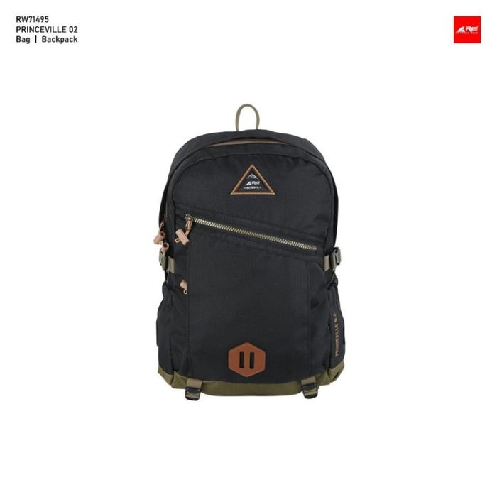 Gambar Tas ransel pria princeville 02 arei outdoorgear - tas ransel rei pria wanita - Hitam dari KAM ADVENTURE undefined Tokopedia
