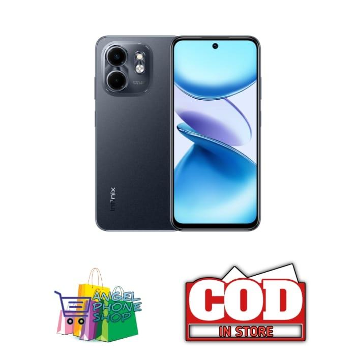 Gambar Infinix Smart 9 4/128 3/64 Ram 4GB Rom 128GB Garansi Resmi - Metallic Black, 4/128 dari Angel Phone Shop undefined Tokopedia