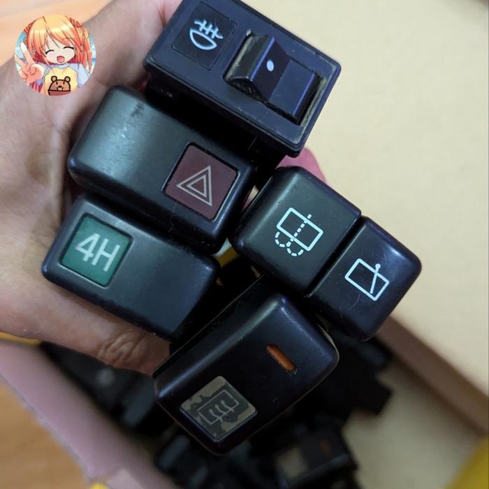 Gambar SET INDIKATOR SPEEDOMETER HAZARD 4H DEFOGGER WIPER DAIHATSU TAFT ROCKY FEROZA EKS FOURTRAK RUGGER INGGRIS ORIGINAL dari MAZ WILLY undefined Tokopedia