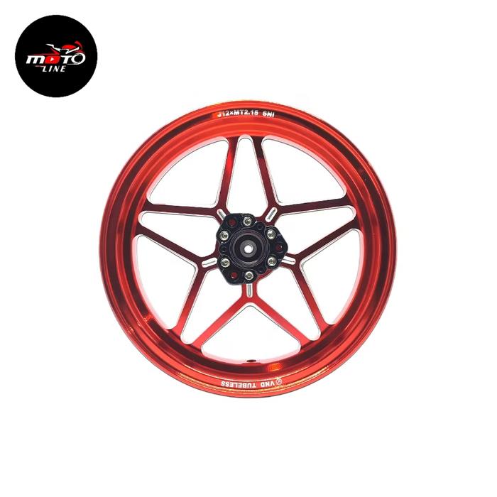 Gambar Velg VND V Speed V1 Grand Filano / Freego - 215x12 & 250-12 - Orange dari MOTOLINE ID undefined Tokopedia