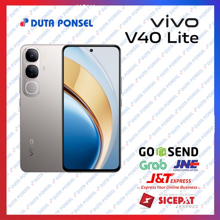 Gambar VIVO V40 Lite 4G 8/128 GB Garansi Resmi - Titanium Silver dari Duta Ponsel Pekanbaru_NEW undefined Tokopedia