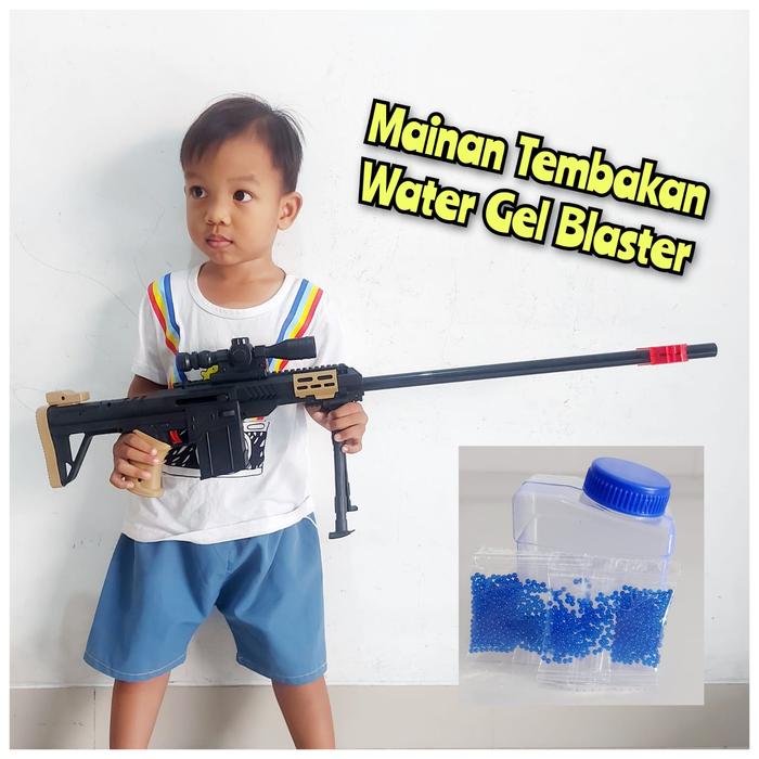 Gambar Mainan Senapan Water Gel Tembak Tembakan Pistol Pelurhu Anak Edukatif - Water gel tmbkn dari saung cokro undefined Tokopedia