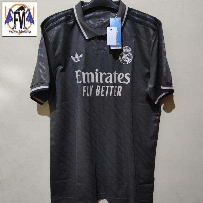 Gambar JERSEY REAL MADRID 3RD 24/25 STADIUM ORIGINAL MURAH - S dari Mickey 88 undefined Tokopedia