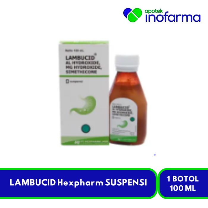 Gambar LAMBUCID Hexpharm SUSPENSI BOTOL 100 ML dari InofarmaPUP undefined Tokopedia