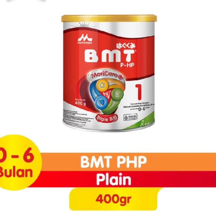 Gambar BMT 1 P-PHP 400 GR / BMT PHPH 400 GR /400 GR/MORINAGA dari Tumpangmart undefined Tokopedia