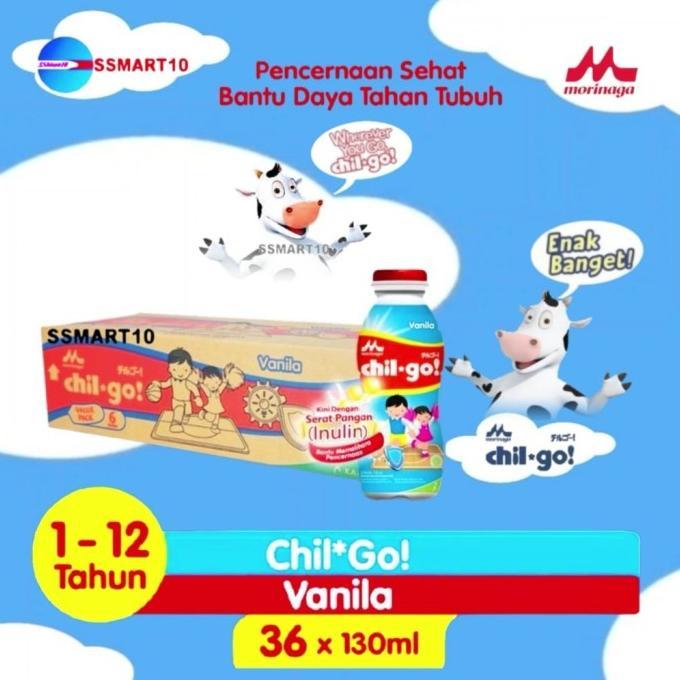 Gambar Chil Go Susu Vanila Uht 36X130Ml/Karton Original Best Seller dari mushroom ch undefined Tokopedia