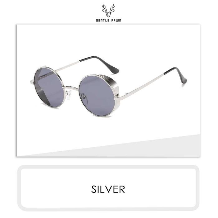 Gambar Gray Pink Kacamata Anti Silau Sinar Radiasi UV Model Bulat Retro Bahan Metal Kokoh Bisa Untuk Fashion Wanita dan Pria 6640 - SILVER dari Gray Pink undefined Tokopedia