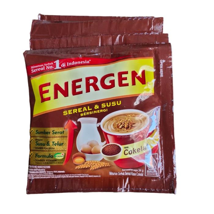 Gambar ENERGEN SEREAL RENTENG ISI 10 - Coklat dari tokoagnes23 undefined Tokopedia