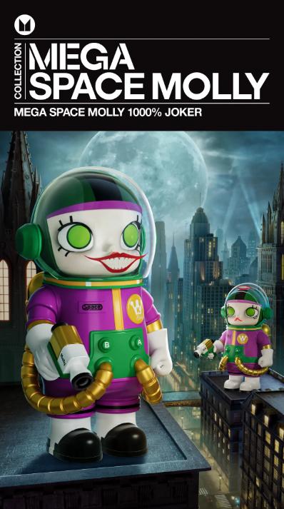 Gambar POP MART MEGA SPACE MOLLY 1000% JOKER - 1000% dari Echstox Store undefined Tokopedia