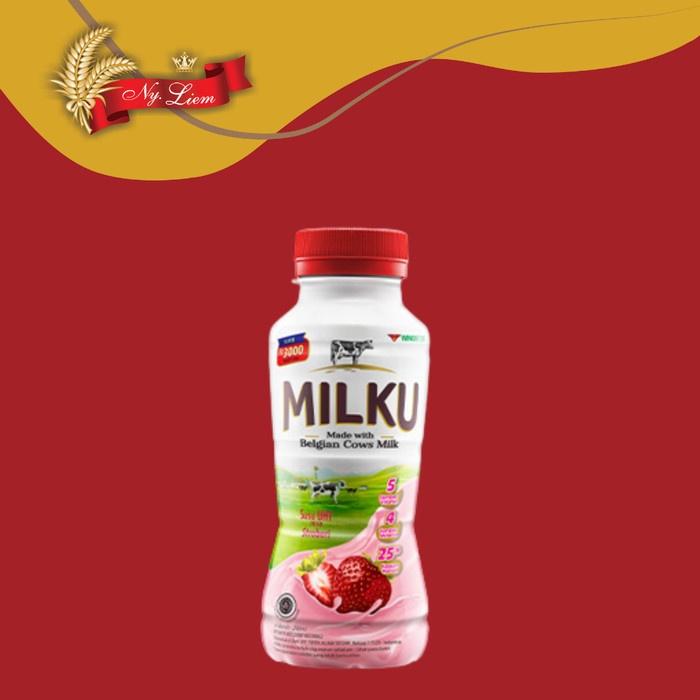 Gambar MILKU STROBERI 200ML | MILKU UHT STROBERI 200 ML dari Angkasa Jaya Mart undefined Tokopedia