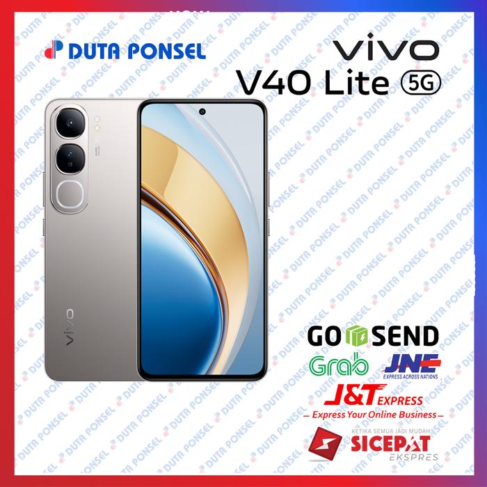 Gambar VIVO V40 Lite 5G 8/256 GB Garansi Resmi - Titanium Silver dari Duta Ponsel Pekanbaru_NEW undefined Tokopedia
