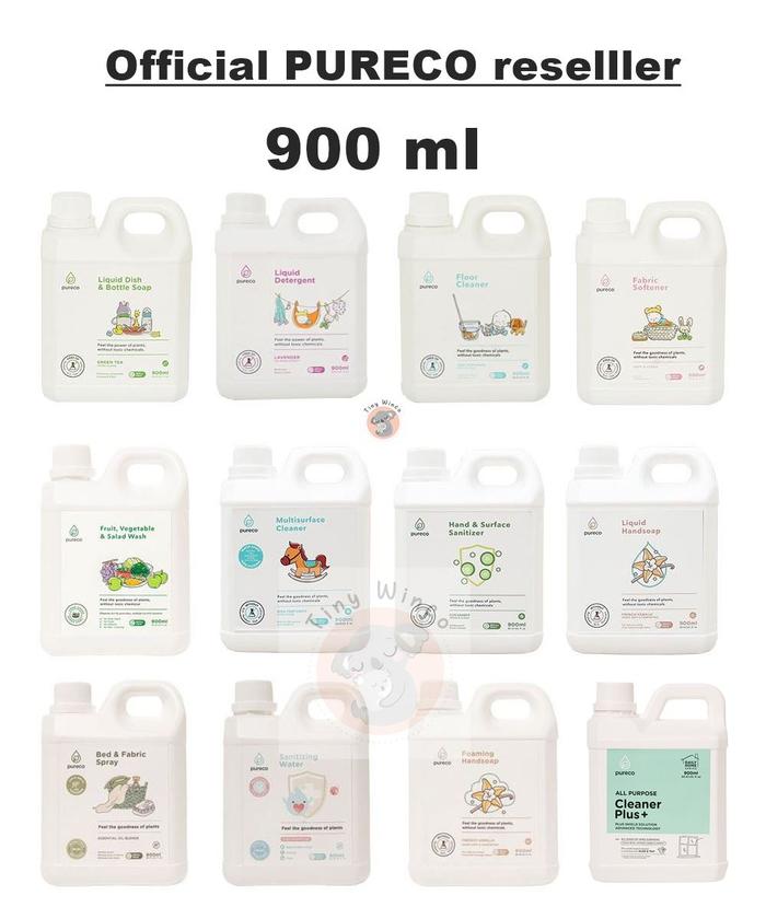 Gambar Pureco Refill - 900ml detergent - detergent 900 dari Tiny winco undefined Tokopedia