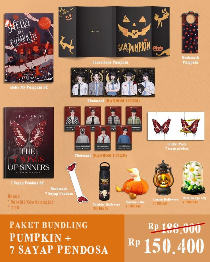 Gambar PRE ORDER Buku Novel - Hello My Pumpkin - Virzaaz - Squad - Bumifiksi - BUND SYP PNDOSA dari BumifiksiJogjakarta undefined Tokopedia