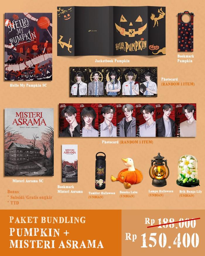 Gambar PRE ORDER Buku Novel - Hello My Pumpkin - Virzaaz - Squad - Bumifiksi - BUNDL MISTERI dari BumifiksiJogjakarta undefined Tokopedia