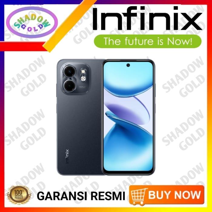 Gambar Infinix Smart 9 4/128 Ram 4GB Rom 128GB Garansi Resmi - Metallic Black dari Shadow Gold undefined Tokopedia