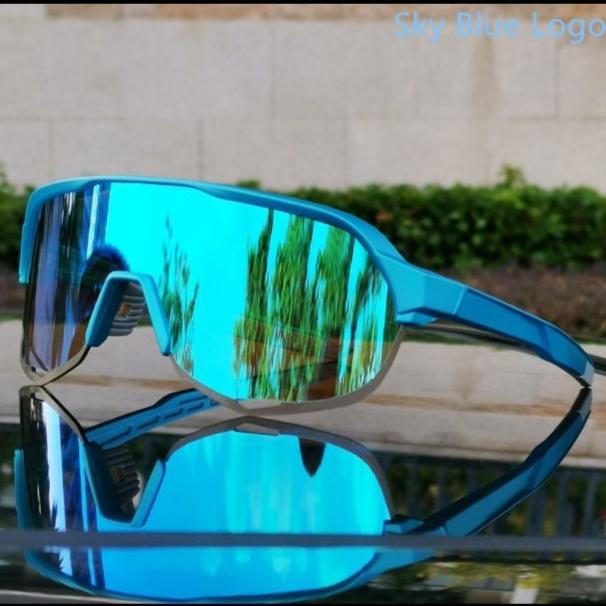 Gambar Kacamata Sepeda S2 ACM Half Frame - Cycling Sunglasses - Kacamata Olahraga gowes Hemat - S2-14 dari satrio542 undefined Tokopedia