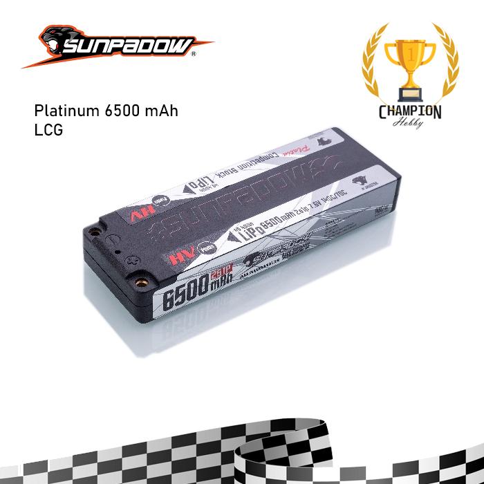未開封3本SANPADOW 7.6V/6500mAh/140C PlatinHV 2024 Sunpadow HV Series Lipo Battery 6500mAh 7.6V 2S1P 140C