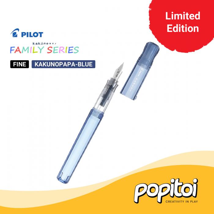 Gambar Pilot Kakuno Fountain Pen M F EF (Medium Extra Fine) 0.3 0.5 0.7 mm Pulpen Pena - KAKUNOPAPA-BLUE, MEDIUM 0.7 mm dari Popitoi undefined Tokopedia