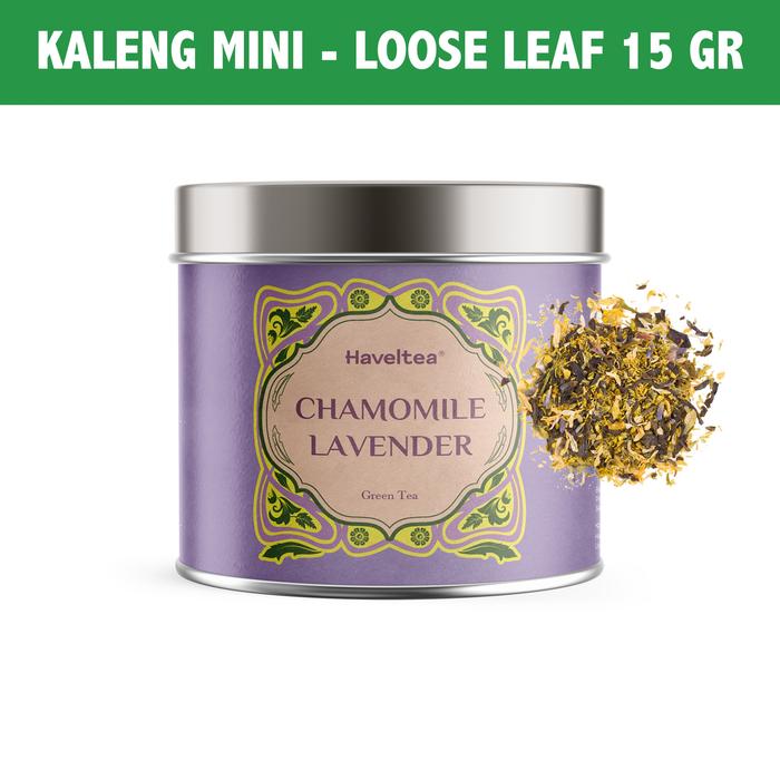 Gambar CHAMOMILE LAVENDER | Mini Tin | Haveltea | Floral Green Tea - Kaleng Mini LL dari HAVELTEA undefined Tokopedia