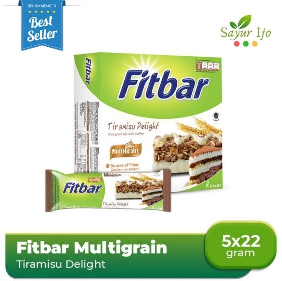 Gambar Fitbar Tiramisu Delight Multigrain Isi 5 Pcs / Box Snack Diet Bar Coklat Gandum Chocolate Australian Oats Less Fat Less Sugar Premium Cemilan Instant HALAL dari Sayur Ijo Jakarta undefined Tokopedia