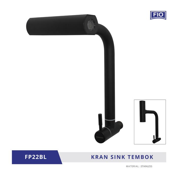 Gambar Kran Angsa Tembok Semprotan Shower Putar 360 Derajat Keran Air Sink Bak Cuci Piring Wastafel Fiorentino FP22 - Tembok Hitam dari Toke Kran Air undefined Tokopedia