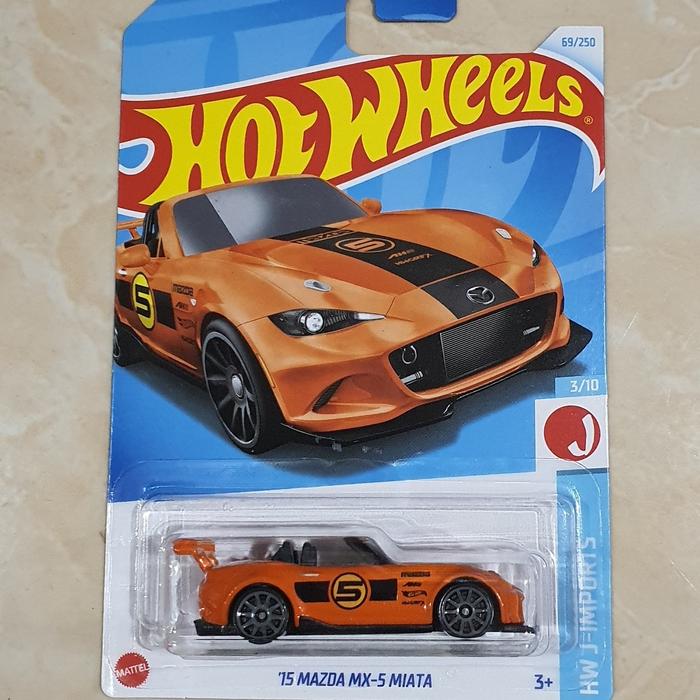 Gambar Hot Wheels 75 Mazda Mx-5 Miata Original - Orange dari Janetto.Stationary undefined Tokopedia