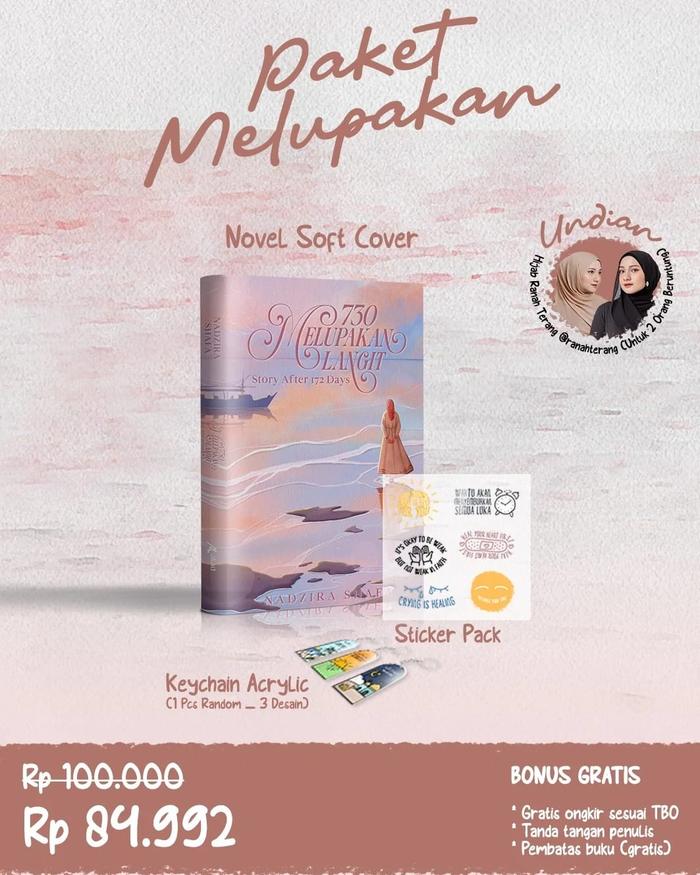Gambar Buku Novel - 730 Melupakan Langit: Story After 172 Days - Nadzira Shafa - Bumifiksi - Paket Melupakan dari bumifiksijakarta undefined Tokopedia