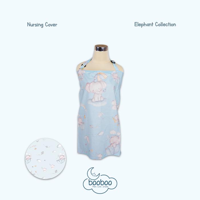 Gambar TENCEL Nursing Cover Booboo Collection - Elephant dari Booboo.idn undefined Tokopedia