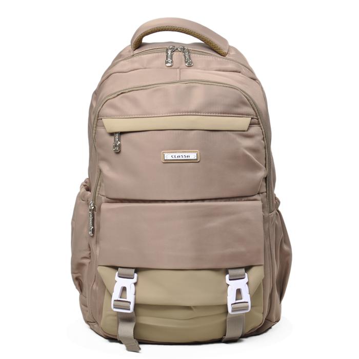 Gambar Classa Tas Ransel Sekolah Tas Casual Backpack Laptop A3832 - Champagne dari KoperID undefined Tokopedia